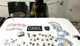Polícia Militar apreende arma e entorpecentes durante abordagens em Arapiraca