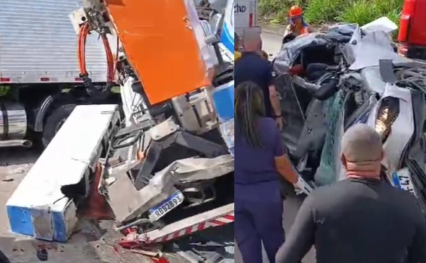 Grave acidente deixa dois mortos, ao menos nove feridos e mobiliza operação de resgate