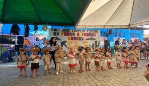 Com o tema ''Roberto e a Jovem Guarda'', projeto de Escola de Educação Infantil incentiva o hábito pela leitura