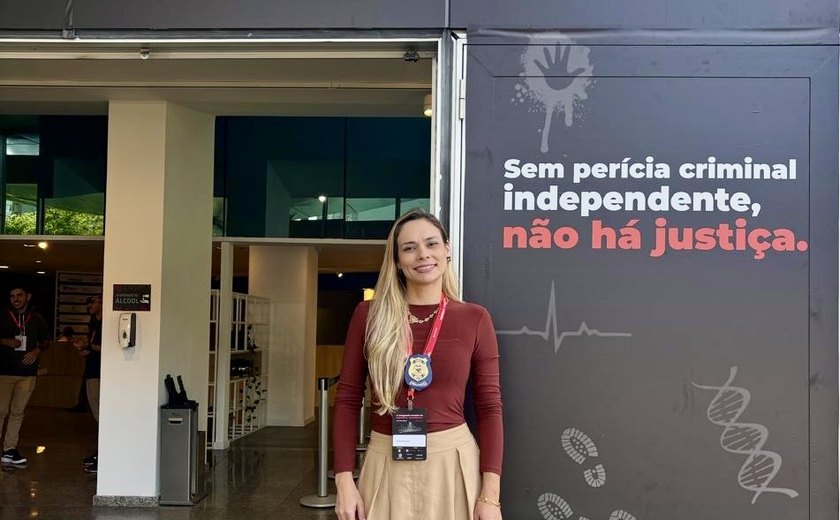 Perita do Instituto de Criminalística do Agreste participa de curso avançado e congresso técnico em São Paulo