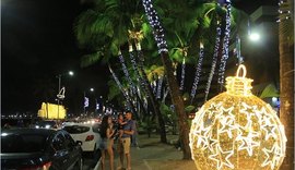 Decoração natalina foi reduzida em 40% em Maceió