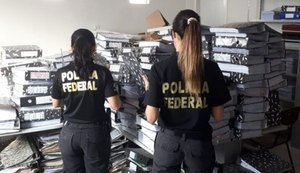 PF deflagra operação em AL e cumpre 35 mandados de busca e apreensão
