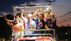 Paulo recebe apoio de motociclistas e motoristas de aplicativos em Arapiraca