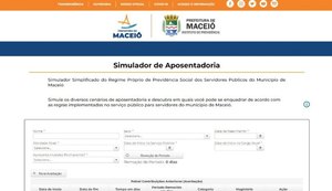 Novo site permite simular aposentadoria em Maceió