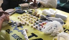 Radiopatrulha do 10º BPM apreende crack, maconha e cocaína em Palmeira dos Índios