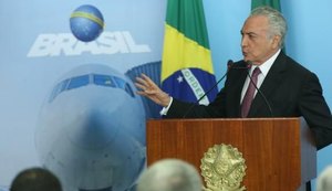 Michel Temer diz que país está 'virando a página da crise'