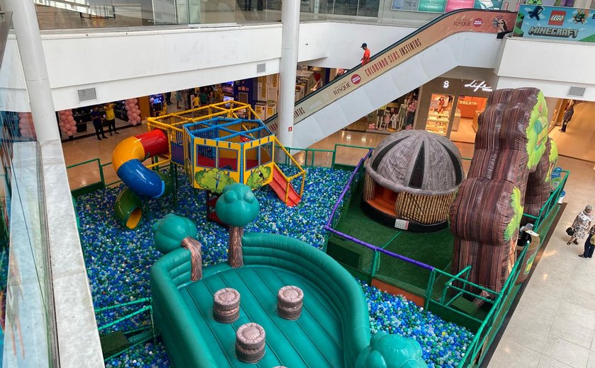 Amazônia da Turma da Mônica desembarca em shopping de Maceió