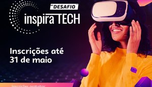 Inscrições para o Desafio Inspira Tech são prorrogadas até o dia 31 de maio