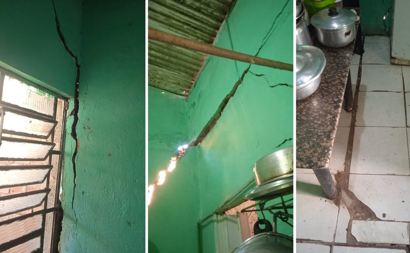 Defensoria Pública vai oficiar Defesa Civil de Maceió sobre interdição de casa no Bom Parto