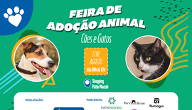 Governo de Alagoas promove Feira de Adoção de Cães e Gatos neste sábado