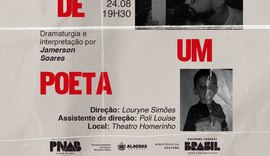 Peça inspirada na obra poética de Arriete Vilela chega ao palco do Theatro Homerinho neste domingo