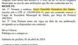 Prefeito de São Miguel dos Milagres é denunciado por nepotismo ao nomear a filha como secretária de saúde