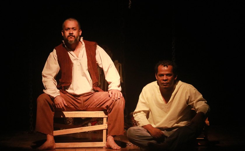 Espetáculo 'Negreiros' da Cia LaCasa ocupa o palco do Theatro Homerinho em apresentação única