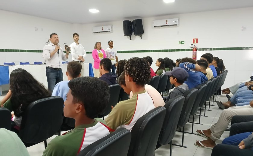 Combate: MP/AL continua palestras em escolas pelo interior conscientizando sobre abuso sexual