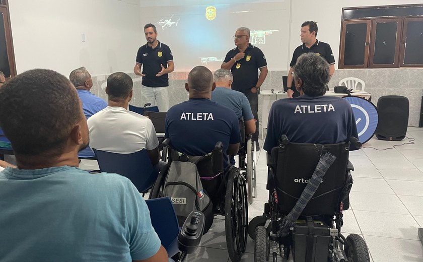 Polícia Civil realiza curso inédito de pilotagem de drones para pessoas com deficiência