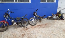 Após denúncia, guarnição da PM localiza suposto desmanche de motocicletas