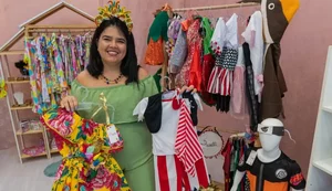Empreendedora une imaginação e conforto para criar fantasias infantis