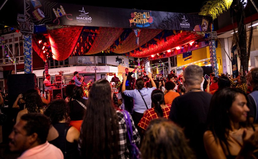 Sextou no Centro celebra cultura popular com shows e quadrilha