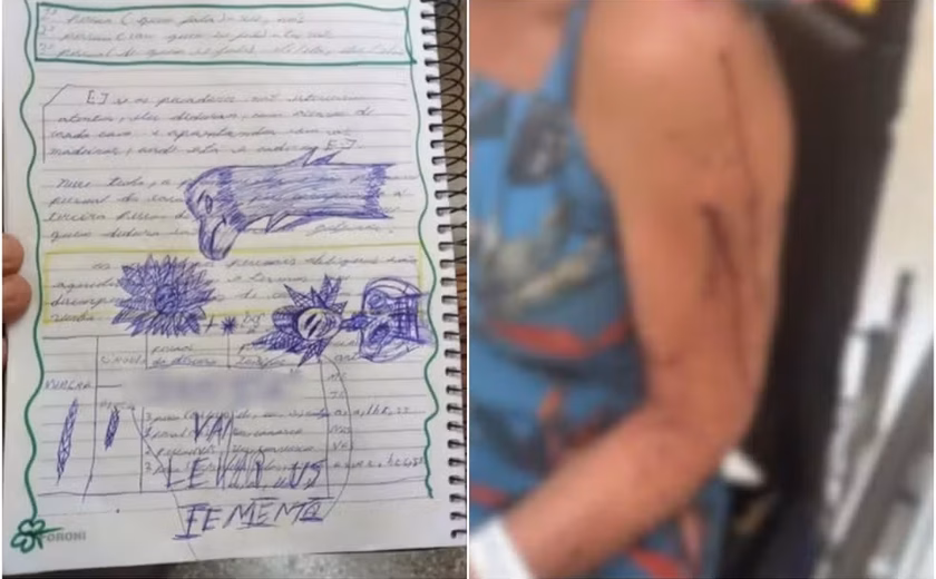 Professora esfaqueada em escola revela que aluna escreveu em caderno que iria matá-la: ‘Insistiu para conversar sozinha’
