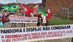 Famílias sem-terra podem ser despejadas pela Justiça