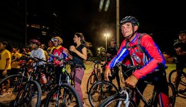 Passeio ciclístico marca início da Semana de Trânsito em Maceió