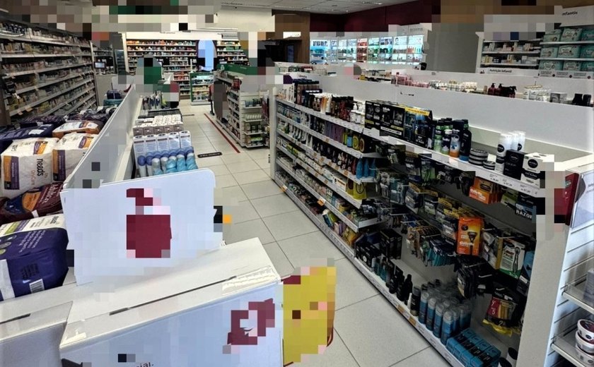 Vigilância Sanitária interdita farmácia na Serraria