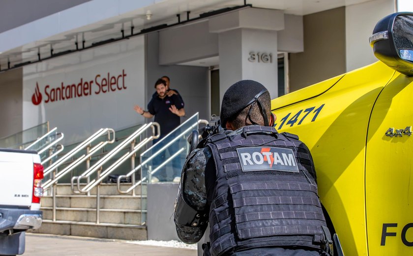 Simulação de sequestro de gerente bancário mobiliza Bope e Rotam na Ponta Verde