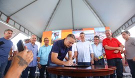 Renan Filho autoriza obra histórica que vai beneficiar 80 mil pessoas entre Alagoas e Sergipe