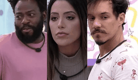 'BBB22': Enquete mostra rejeição elevada e ‘tombo’ no paredão entre Laís, DG e Eliezer