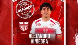 CRB anuncia contratação de Alejandro Viniegra, ex-Ituano