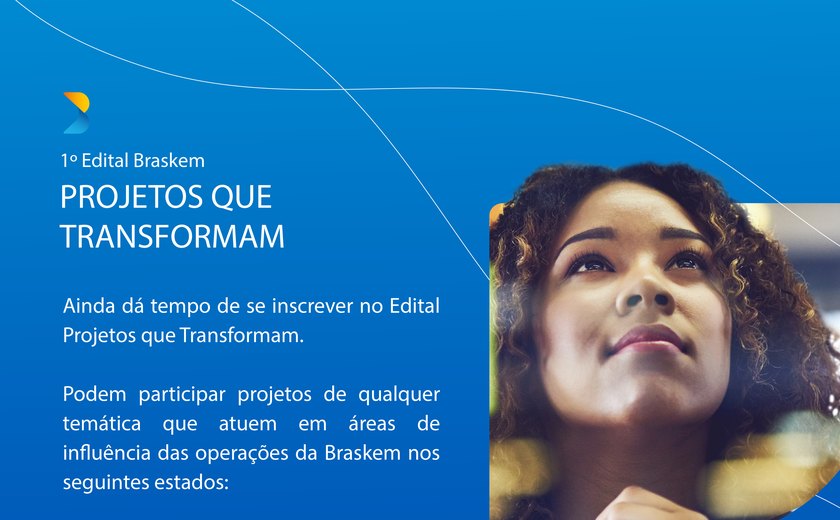 Prorrogadas as inscrições para edital de incentivo a projetos sociais em Alagoas