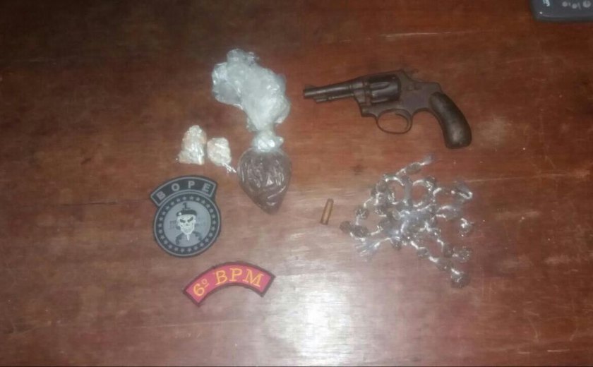 Operação prende suspeitos de tráfico de drogas e outros crimes em Passo do Camaragibe