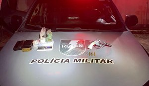 Rotam prende homem e apreende drogas e arma durante operação na Cidade Universitária