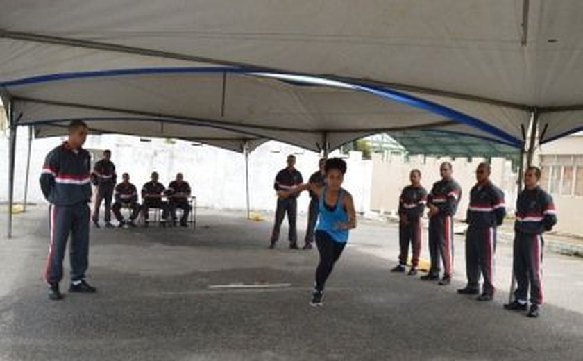 Candidatos do concurso da PM de Alagoas iniciam etapa de testes de aptidão física