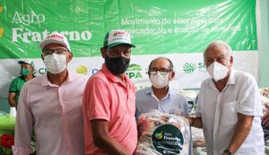 Agro Fraterno encerra o ano com mais de nove toneladas de alimentos arrecadados