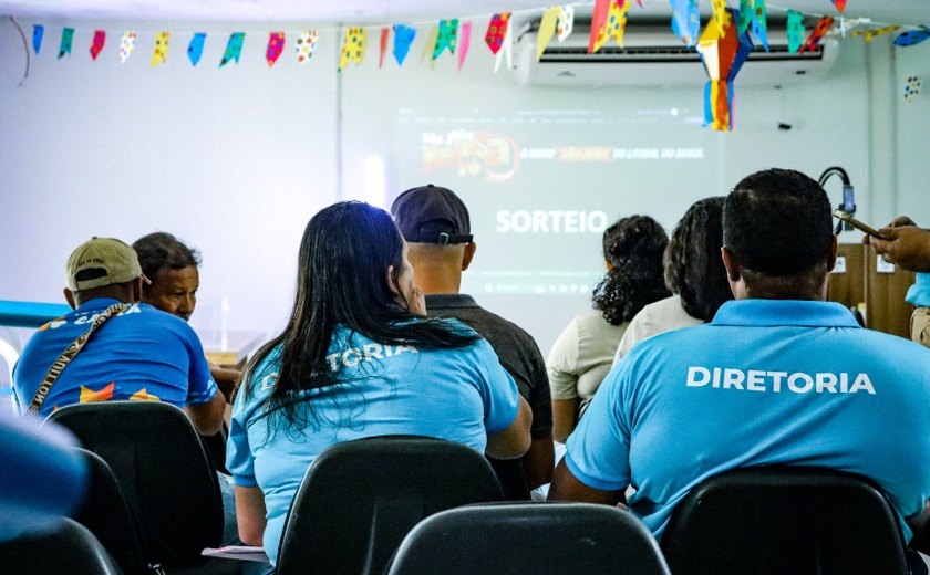 SEMSC sorteia ambulantes que irão atuar durante o São João Massayó