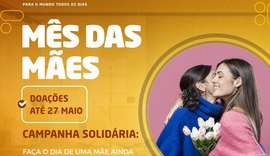 Campanha Dia das Mães Solidário recebe doações até a sexta-feira