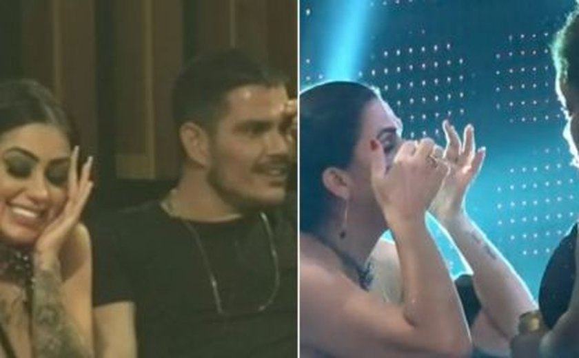 Festa da 'Fazenda 12' virou polêmica após fofoca de Luiza que abalou Stéfani