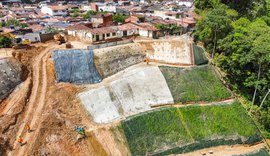 Mais de R$ 26 milhões são investidos em obras de contenção nas encostas de Maceió