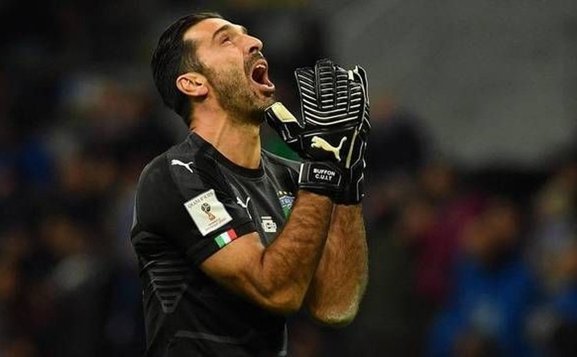 Itália fica fora da Copa do Mundo de 2018 após empate com Suécia