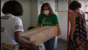 Sinteal realiza entrega de donativos da campanha para vítimas das enchentes