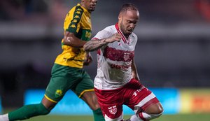 Em jogo movimentado no Estádio Rei Pelé, CRB e Cuiabá empatam em 1x1