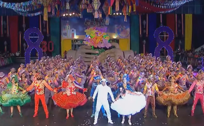 Com tema central sobre violência doméstica, Junina Amanhecer no Sertão de Maceió vence Festival de Quadrilhas 2025