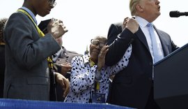 Em cerimônia de homenagem, Trump defende pena de morte aos assassinos de policiais