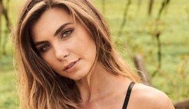 Filha de Datena aparece de lingerie na primeira foto de seu ensaio na ‘Playboy’