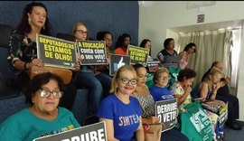 Davi Maia pede mobilização dos professores para derrubada de veto