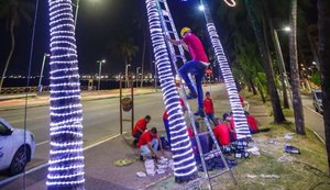 Natal de Todos Nós: Prefeitura inicia decoração natalina na capital