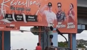 Ação de violência política toma conta de Rio Largo na tarde desta terça-feira