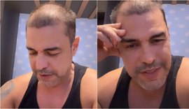 Cantor Zezé di Camargo surge careca em vídeo e surpreende