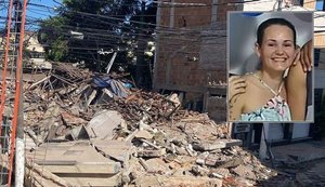 Única sobrevivente de desabamento em Vila Velha é transferida para a UTI